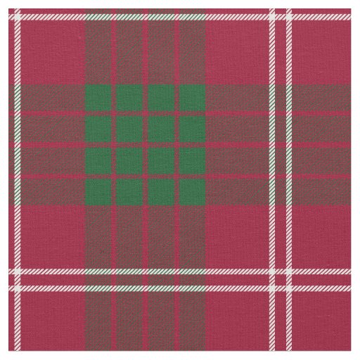Crawford Scottish Clan Tartan Fabric