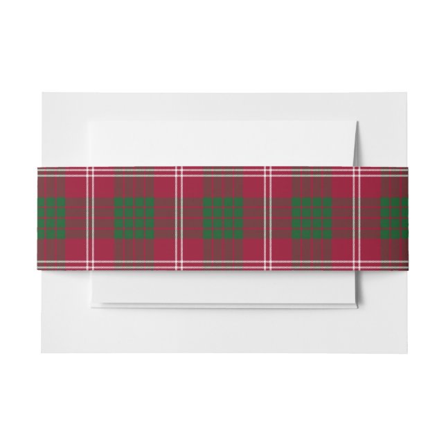 Crawford Scottish Tartan Belly Band (Front Example)