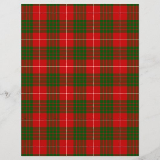 Crawford tartan red green plaid (Front)