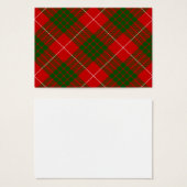Crawford tartan red green plaid (Front & Back)