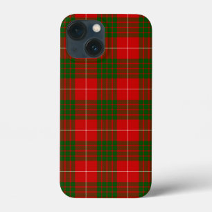 Crawford tartan red green plaid iPhone 13 mini case