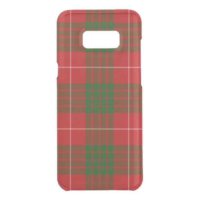 Crawford tartan red green plaid uncommon samsung galaxy case (Back)
