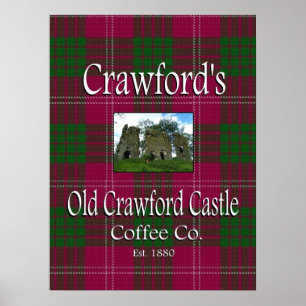 Crawford's Old Crawford Castle Coffee Co. Poster