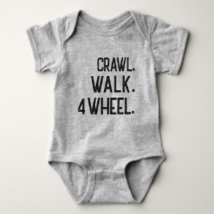 Crawl Walk Four-wheel, Atv Baby Baby Bodysuit