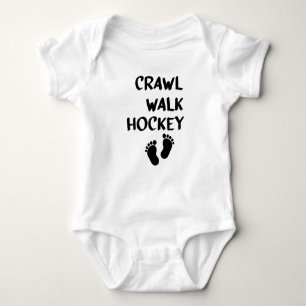 Crawl Walk Hockey Crawl Walk, Hockey Baby Baby Bodysuit