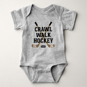 Field Hockey Chick Cute Infant Bodysuit Baby Romper CafePress