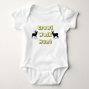 Crawl, Walk Hunt Baby Bodysuit