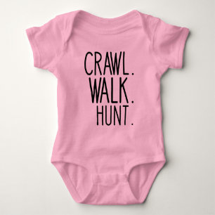 Crawl Walk Hunt, Hunter Baby Bodysuit