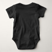 CRAWL WALK TENNIS sports bodysuit for new baby (Back)