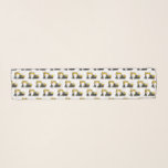 Crawler excavator cartoon illustration scarf<br><div class="desc">Crawler excavator cartoon illustration</div>