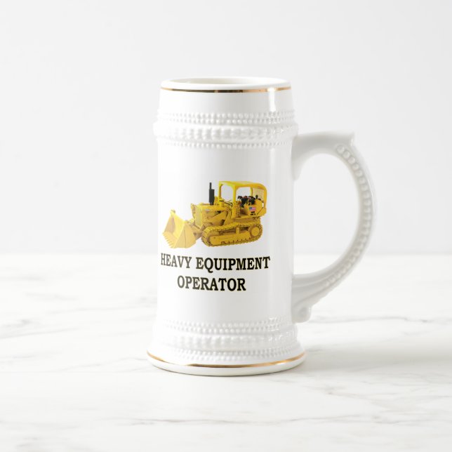 CRAWLER LOADER BEER STEIN (Right)