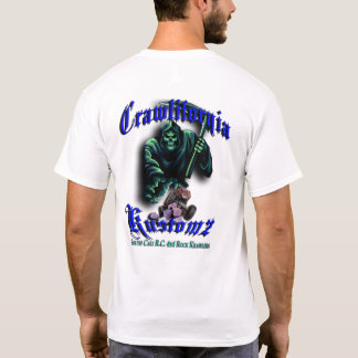 Crawlifornia Kustomz Blue T-Shirt