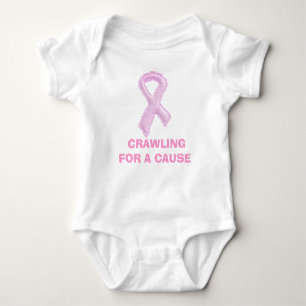CRAWLING FOR A CAUSE BABY BODYSUIT