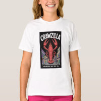 Crawzilla New Orleans Crawfish Trip Kids Matching 
