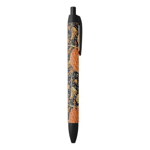 Cray a beautiful William Morris design Black Ink Pen