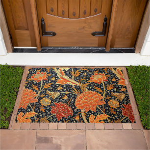 Cray, a beautiful William Morris vintage design Doormat
