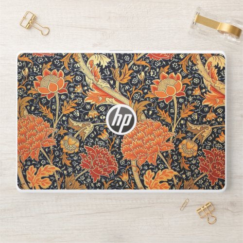 Cray a beautiful William Morris vintage design HP Laptop Skin