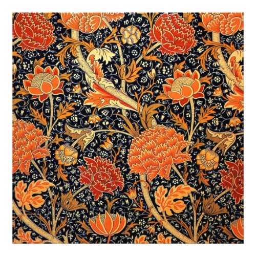 Cray a beautiful William Morris vintage design Photo Print