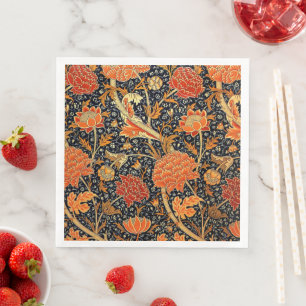 Cray, a William Morris design, Paper Dinner Napkins