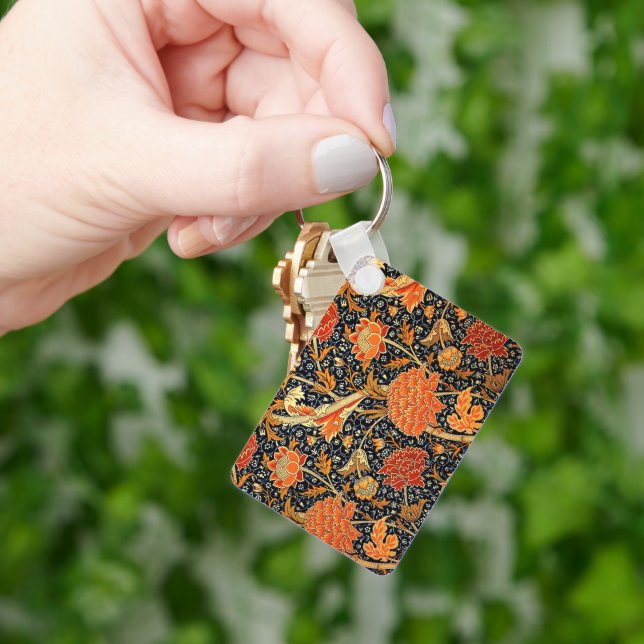 Cray, a William Morris pattern,  Keychain (Hand)