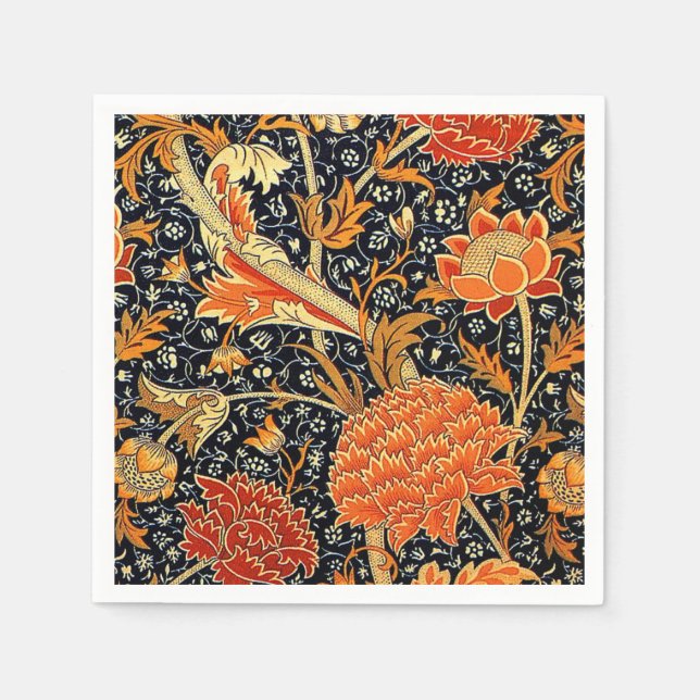 Cray by William Morris Napkins (Front)
