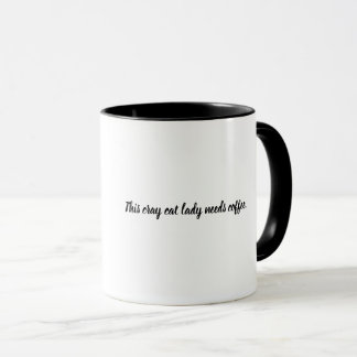 Cray Cat Lady Mug