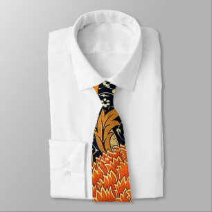 Cray, famous pattern by William Morris, Neck Tie