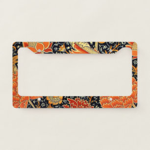 Cray, famous pattern, license plate frame