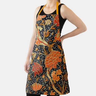 Cray, famous vintage design by William Morris Apron
