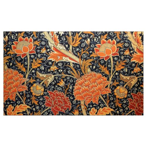 Cray famous William Morris pattern Fabric