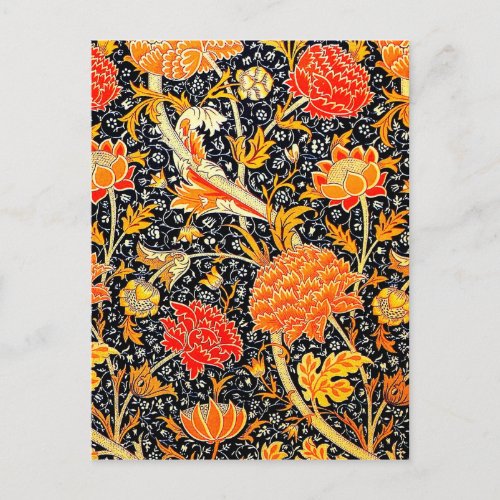 Cray Floral postcard