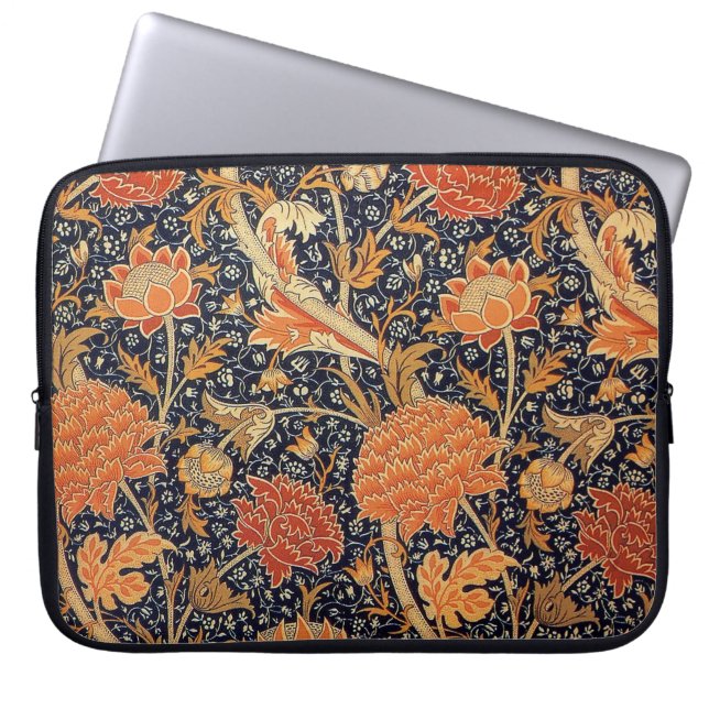 Cray from William Morris stunning Art Nouveau Laptop Sleeve (Front)