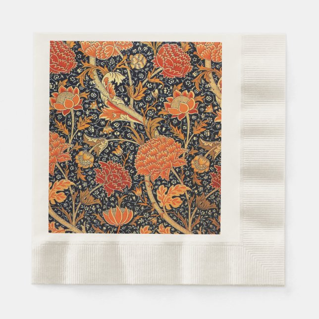 Cray, golden-orange color, napkins (Front)