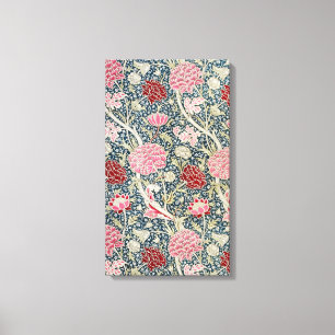 Cray Pattern (by William Morris) Art Canvas Print