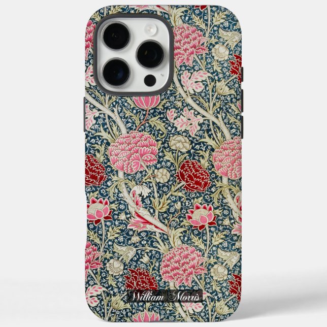 Cray Pattern - flowers&leaves - WilliamMorris Case-Mate iPhone Case (Back)