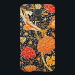 Cray Samsun Galaxy case<br><div class="desc">this vintage art is Cray a floral wallpaper pattern from William Morris circa 1884. Its packed with fall colors, browns, yellows, oranges and reds primarily on a black background.</div>