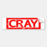 Cray Stamp Bumper Sticker