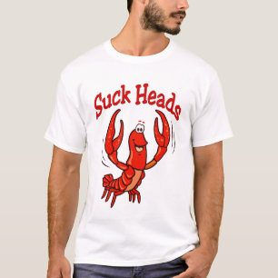 Crayfish Cartoon (Cajun Crawfish) T-Shirt