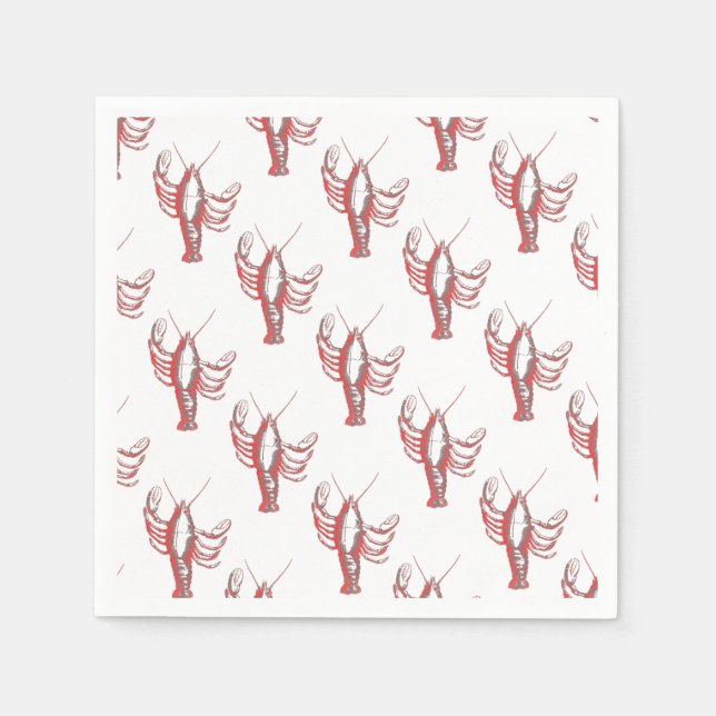 Crayfish Napkins (Front)