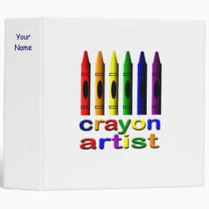 Crayon Artist Binder