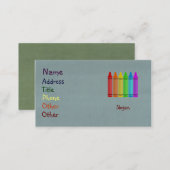 Crayon Business Cards (Front/Back)