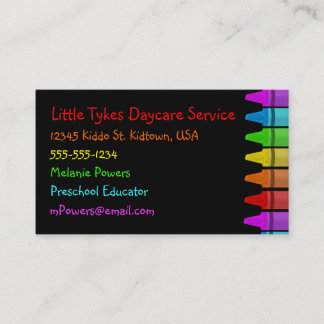 Crayon Business Cards