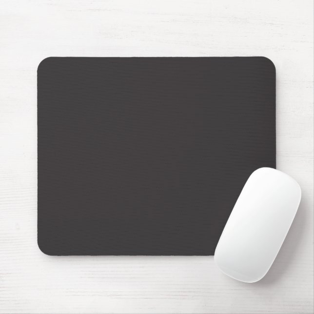 Crayon Color Black Mousepad (With Mouse)