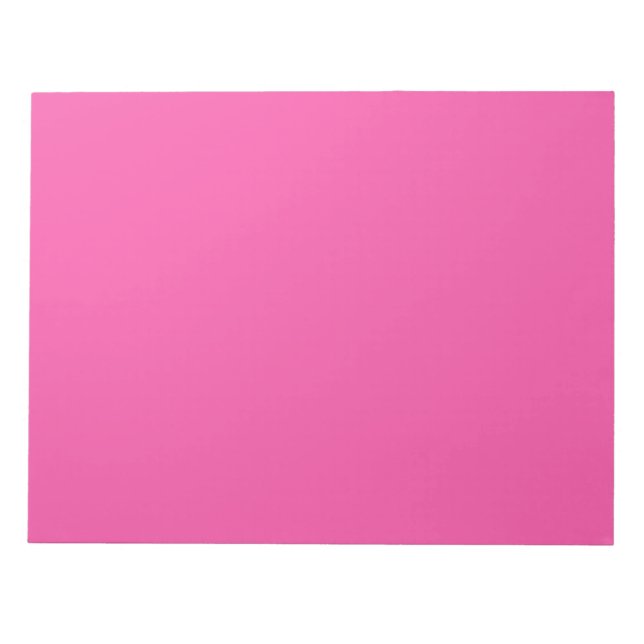 Crayon Color Magenta Notepad (Front)