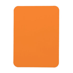 Crayon Color Orange Flexible Photo Magnet