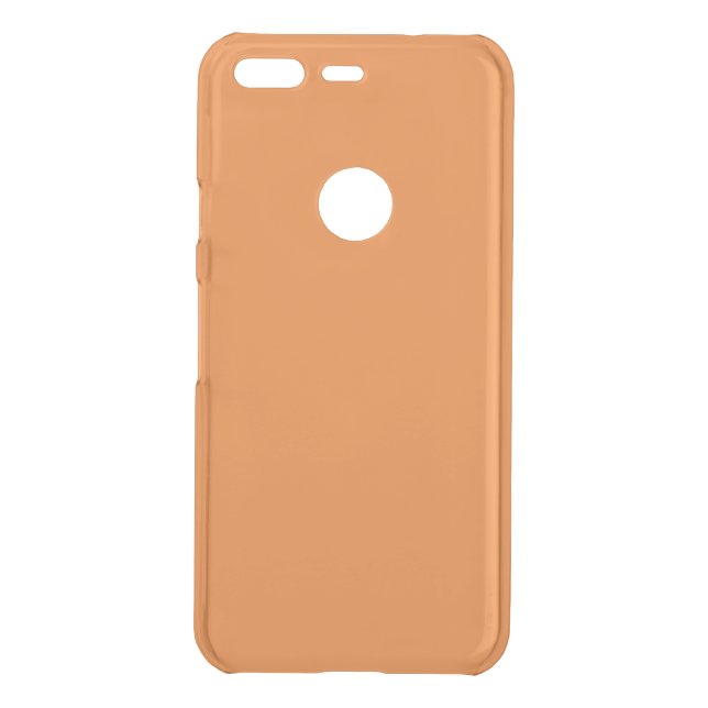 Crayon Color Orange Google Pixel Phone Case (Back)