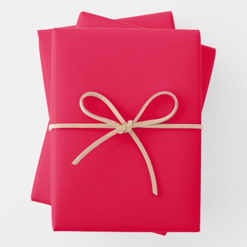 Crayon Color Red Wrapping Sheets