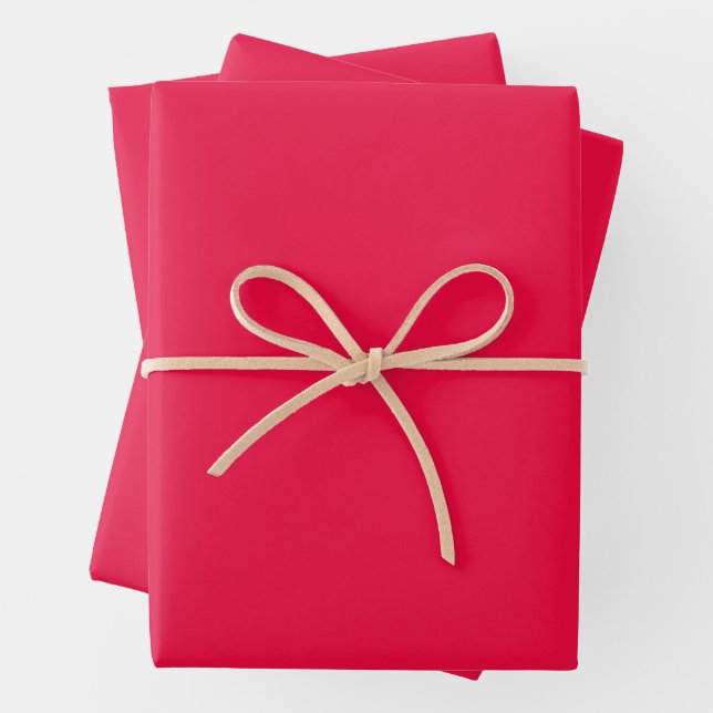 Crayon Color Red Wrapping Sheets (In situ)