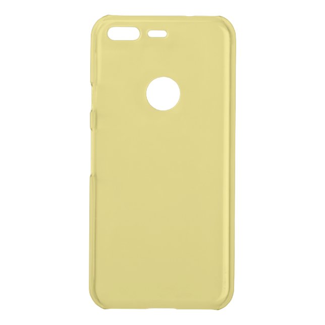 Crayon Color Yellow Google Pixel Phone Case (Back)