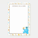 Crayon Cookie Monster Cookie Pattern Post-it Notes